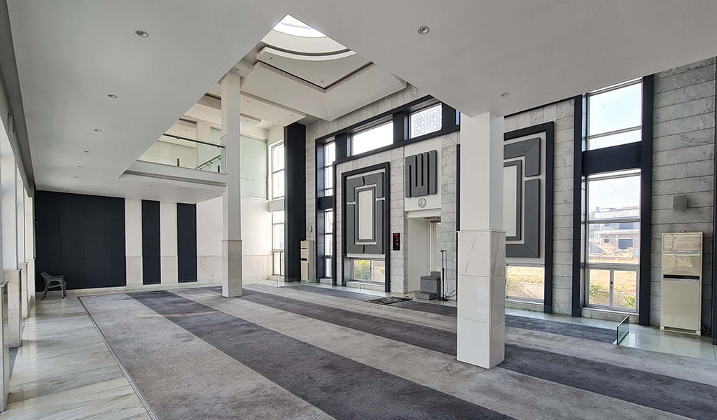 MAVEN Shifa Cooperative Housing Society Mosque Interior