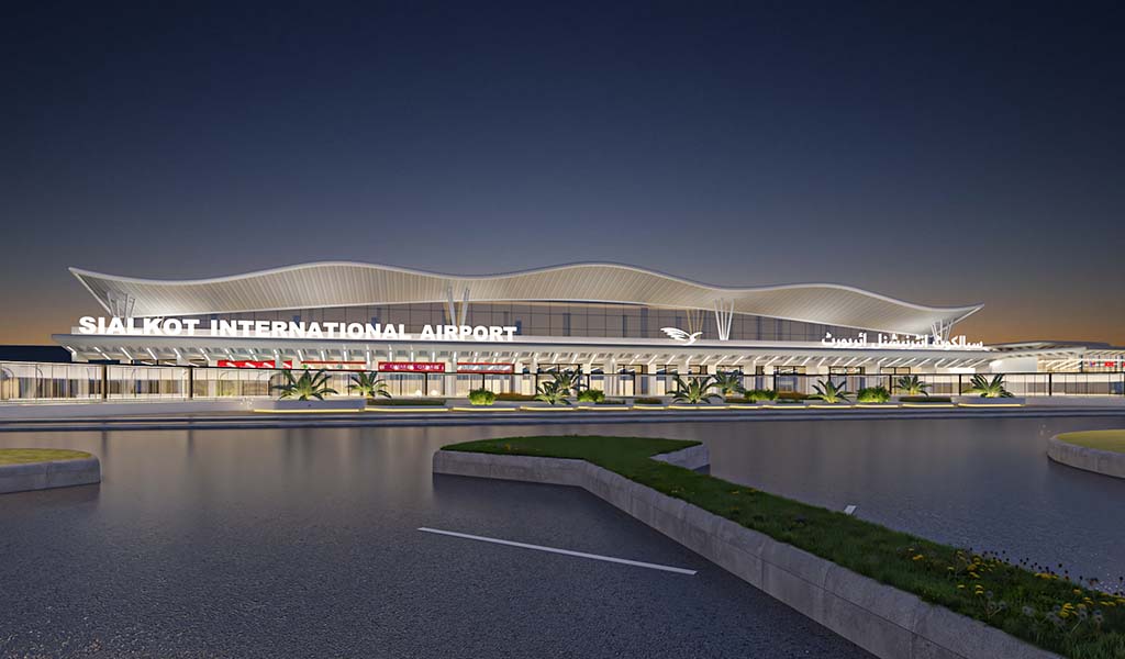 MAVEN Sialkot International Airport Exterior