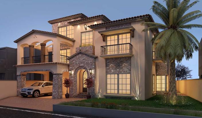 MAVEN JN Villa Exterior Night